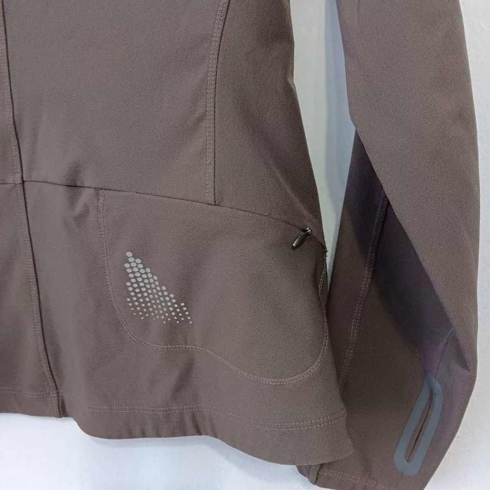 Columbia Titanium Jacket Womens Small Brown Softshell Omni-Shield Zip Hiking - Picture 5 of 10